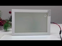 Tempered Smart PDLC Film Switchable Privacy Glas Energized Atomized